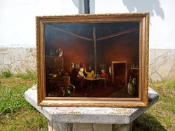 Gábor Madarász's large-scale oil painting titled 