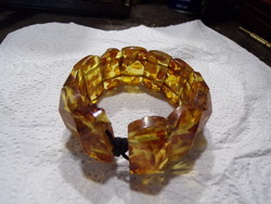 Amber bracelet from the sixties. Copy.