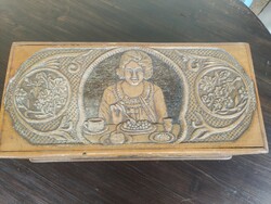 Old carved box
