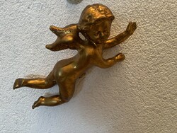 Large 40 cm long putto that can be hung on the wall.