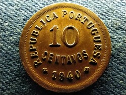 Portugália Első köztársaság (1910-1926) 10 Centavos 1940 (id64923)