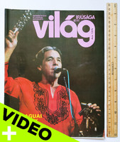 Világ Ifjúsága magazin 1987/11 Mancotal Boy George Nina Hagen WASP Zappa Geldof Duran Peter Garbiel