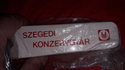Szeged canning factory can opener, never used, in very good condition, unopened according to the pictures