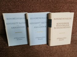 Világirodalom remekek: franciák 2: Balzac (3 kötet)
