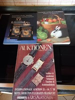Antique auction catalogs