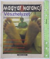 Magyar Narancs magazin 1996/45 EÜ reform Gyarmati István artmozik Tommy PJ Harvey