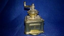 Copper miniature ornament 03. - Coffee grinder