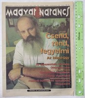 Hungarian Orange Magazine 1996/35 Gábor Iványi Judge Gáspár Pepsi Island basic contract