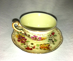 Zsolnay butterfly coffee cup with saucer