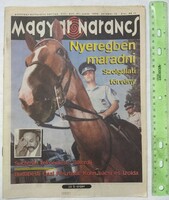 Magyar Narancs magazin 1996/41 Kamondi Zoltán Suchman Tamás olajgate szolgálati törvény