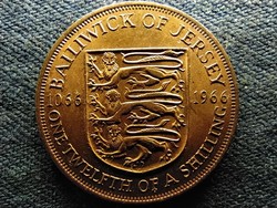 Jersey Hastingsi csata 1/12 shilling 1966 (id68913)