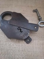 Antique classicist padlock is a rarity