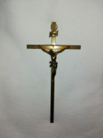 Old brass body, Catholic cross