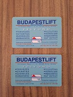 Matáv telefonkártya BUDAPESTLIFT