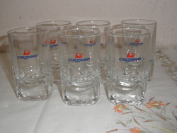 Cinzano glass cup (6 pcs.)