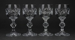 1N141 crystal brandy glass set 4 pieces