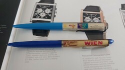 (K) rarity! 2 retro floating pens in one