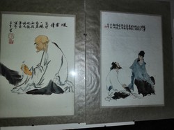 Original Chinese silk paintings