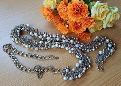 Jewelry fair! Item 62 - special zara women's belt with lots of pearls