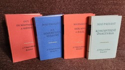 Masterpieces of world literature: French 8: Maupassant (4 volumes)