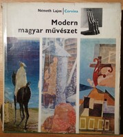 Modern Magyar művészet szakkönyv Corvina kiadótól eladó nagyméretű 192 oldalas
