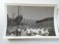 D196098  Régi fotó - Nyaraló társaság  1950-60's