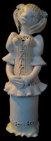 Dt/263 - éva orsolya kovács ceramicist - standing little girl