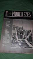 1980. MODELLEZÉS kreatív hobby újság MAGAZIN TELJES ÉVAD MELLÉKLETEKKEL GYŰJTŐI a képek szerint