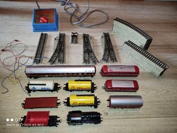 Vintage marklin made in western germany train railway package with many pieces