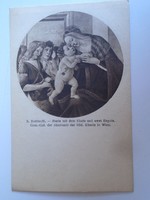 D196208 boticelli - maria mit dem kinde und zwei engeln 1920k - maria with child and two angels