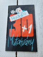 Rodolfo : 30+1 ​mutatvány