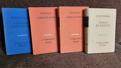 Világirodalom remekek: franciák 11: Stendhal (4 kötet)