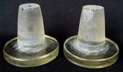 Dt/270 - 2 pharmacy glass stoppers