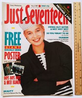 Just seventeen magazine 87/5/6 nick kamen michael j fox swing out sister catherine zeta-jones wet wet