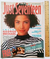 Just seventeen magazine 87/6/3 terence trent d'arby charlie sheen george michael schofield pinner