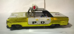 Directory plate flywheel police car