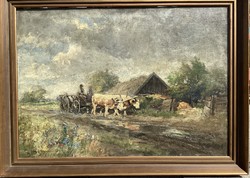 Ujváry Ferenc - Ökrösszekér