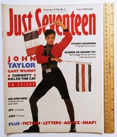 Just Seventeen magazin 86/11/19 Curiosity Killed The Cat Stuart Adamson Duran Gary Wilmot