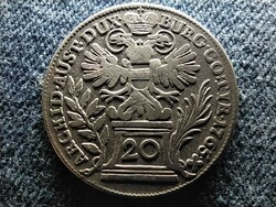 Maria Theresa of Austria (1740-1780) .583 Silver 20 pennies 1765 (id55689)