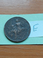 FRANCIAORSZÁG 5 CENTIMES 1901 BRONZ  #E