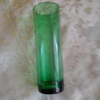 Zöld  pohár 18 cm magas