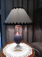 Fantasztikus Gödöllő mintás Herendi asztali lámpa