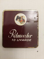 Ritmeester 10 livarde cigarette holder, metal box/foil box/tin box (even with free delivery!)