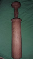 Antique wooden sausage / salami / loop filling wood 44 x 8.5 cm according to the pictures