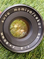 Auto mamiya sekor sx f=50 mm 1:2 lens
