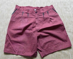 Retro, men's shorts 2. (Burgundy)