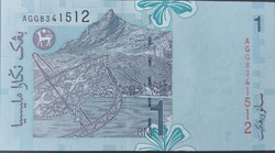 Malajzia 1 ringgit, 2000, UNC bankjegy
