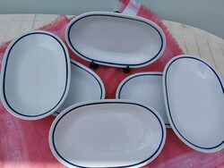 Alföldi porcelain oval serving bowl, 6 pcs.