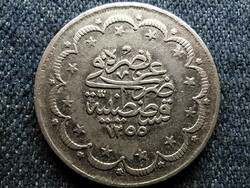 Ottoman Empire i. Abdul Medid (1839-1861) .830 Silver 5 by 1845 (id60156)
