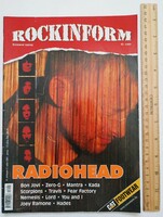 Rockinform magazin #92 2001 Radiohead Fear Factory Travis Mantra Joey Ramone Lord Hades PJ Harvey